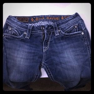 Rock revival jeans size 27 Sasha boot cut.